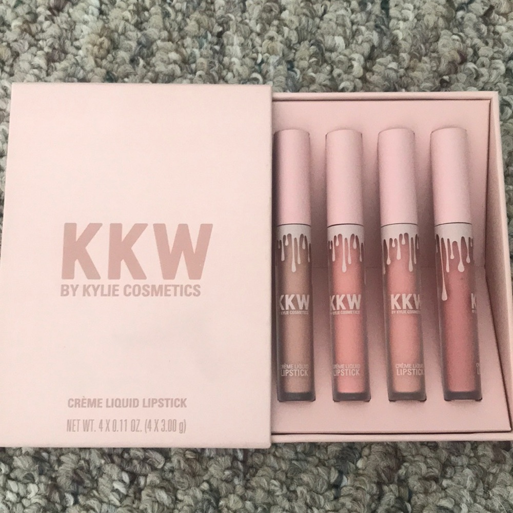 KKW Creme Liquid Lipstick bundle